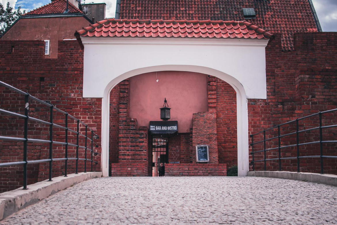 Toreingang zur INnenstadt von Warschau