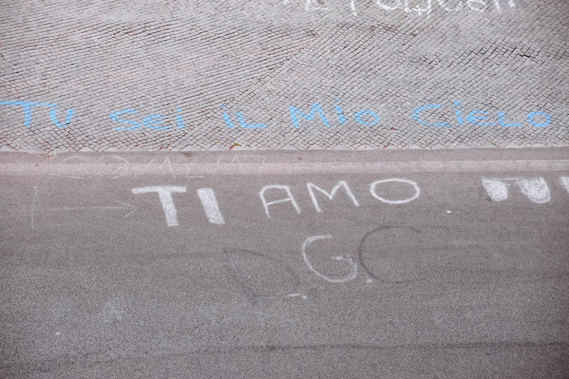 Ti Amo auf der Straße von Rom