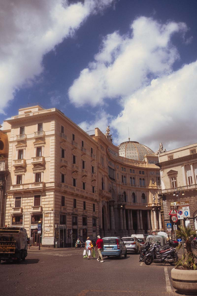Chaos auf den Straßen von Neapel