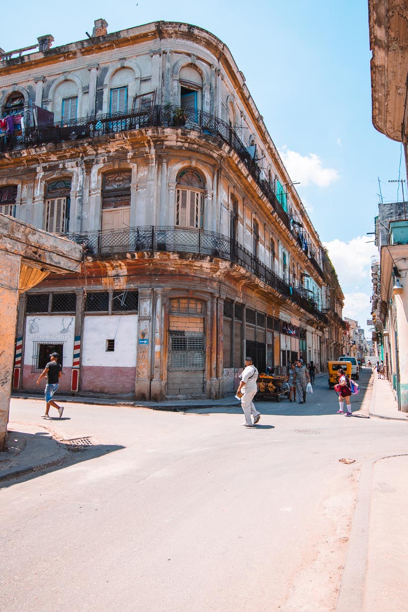 Die Straßen von Havanna in Kuba